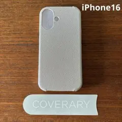 【新品未使用】COVERARY iPhone16ケース　ホワイト