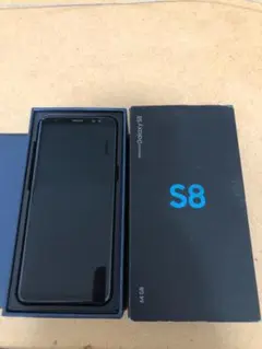 米国版SIMフリーGalaxy S8 64GB BLACK