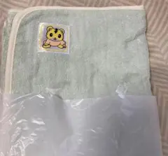 新品未使用◆しまじろうフード付きベビータオル①ベネッセこどもちゃれんじ双子離乳食