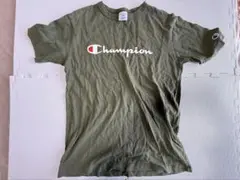 ★美品 Champion 半袖Tシャツ L カーキ★