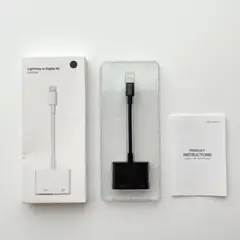iPhone HDMI 変換ケーブル　ブラック