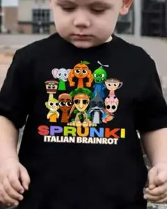 トゥントゥンサフール スプランキー 130 合体Tシャツ ブラック