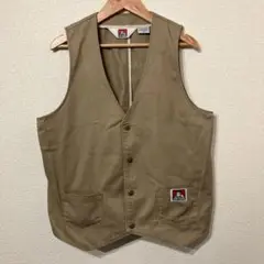BEN DAVIS ベージュ ベスト Mサイズ