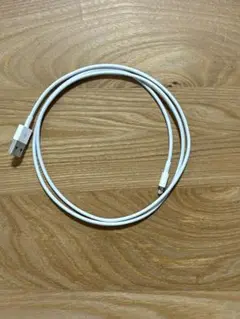 Lightningケーブル USB-A ホワイト 1m