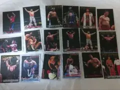 新日本プロレスリングトレーディングカード18枚