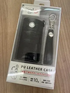 for glo pu leather case タバコケース　電子タバコ　黒 ②
