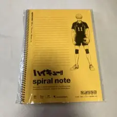 【新品未使用】ハイキュー‼︎スバイラルノート B5