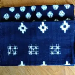 古布　絣　２枚