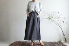 値下げ!evam evaロングスカート