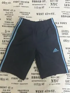 adidas サーフパンツ 130cm コン×ブルーライン