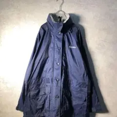 【ヴィンテージ】レトロ ナイロンジャケット フード付き 古着 used AS20