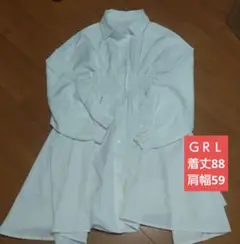 GRL ホワイトワンピース Sサイズ