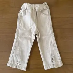crescent 無地パール付ストレッチパンツ 80cm