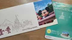 新菱冷熱オリジナル　東京ディズニーリゾート　卓上カレンダー　2024