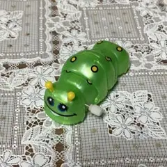 イモムシ　可動式　ゼンマイ　おもちゃ