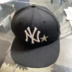 New Era 59FIFTY 黒キャップ NEW YORK刺繍