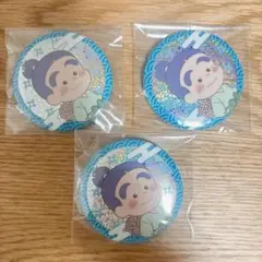 忍たま乱太郎 アニカフェ グリッター缶バッジ 佐武虎若
