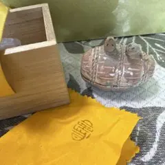 ピノ　和食器萩焼大華山鳥雲窯納富鳥雲作　貝形向付五客共箱　V　R8000B N349、焼萩 ひねり茶器共箱 新品美品煎 茶器 納富鳥雲 大華山鳥