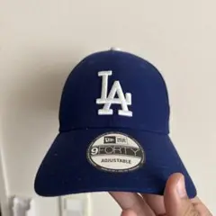 New Era 9FORTY LAキャップ ネイビー