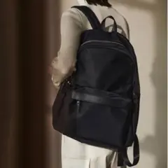 【E’POR】Pac Sac リュックサック　黒　ファスナー故障