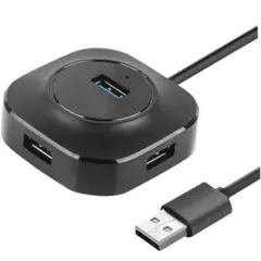 新品未使用✨4-in-1 ポート ハブ 高速データ転送対応