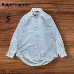 Ralph Lauren シャンブレーボタンダウンシャツ　S