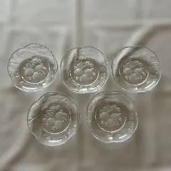 昭和レトロ デザート皿 5枚
