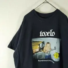 Tシャツ　古着　アーティスト　人物　プリント　L　095