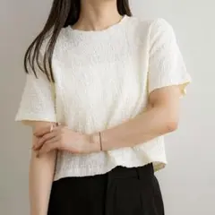 クラッシュジャガード Tシャツ