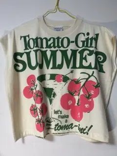 ○SALE○【タイ】Tomato-Girl SUMMER ノースリーブTシャツ