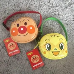 アンパンマン メロンパンナ パチットころりん　ポーチ　コインケース