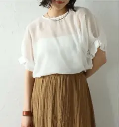 新品　タグ付き　ボンジュールサガン　トップス