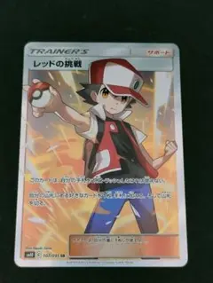 レッドの挑戦　SR　107/095 　SM10　ダブルブレイズ　ポケモンカード