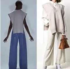 お得!メゾンマルジェラMaison Margiela 21ss Vネックニット