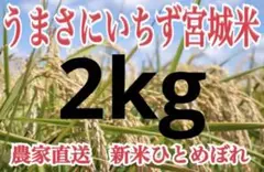 【農家直送】宮城県 新米 ひとめぼれ 米 2kg