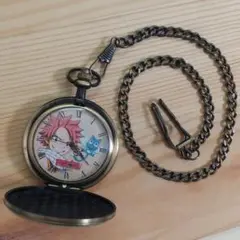 「FAIRY TAIL フェアリーテイル」懐中時計 ナツ&ルーシィ 新品・未使用