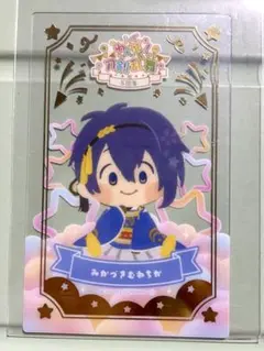 わんぱく刀剣乱舞 箔押しクリアカード 三日月