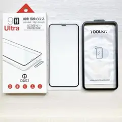 ❣️未使用品❣️iPhone11 ガラスフィルム 保護フィルム 黒縁