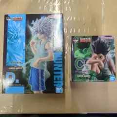HUNTER×HUNTER　C賞ゴン　D賞キルア　フィギュアセット　オマケ付き