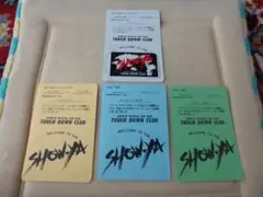 ＜会員証等＞ＳＨＯＷ－ＹＡ　ファンクラブ会員証、台紙、入会案内