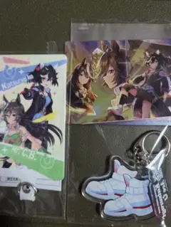 ウマ娘 公式トレーディング　 勝負靴アクリルキーホルダー　カツラギエース