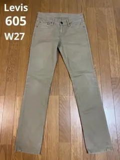 Levis 605 W27 カラーデニム Y6605
