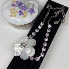 VOGLINE PARIS フランス フラワー ヴィンテージ ネックレス