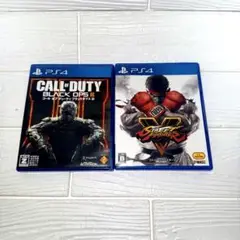 【PS4ソフト2本セット】CODブラックオプス＆ストリートファイターV