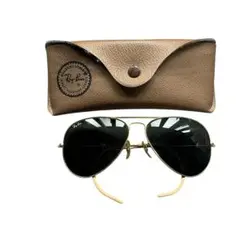 【メ0813-43】B&L RAY-BAN AVIATOR USA 58014