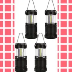 ❤お買い得4台セット❣アウトドアから災害・停電時の備えにも大活躍♪❤ランタン