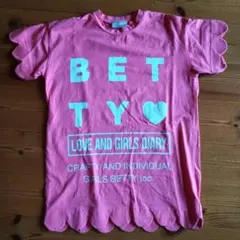 BETTY ピンク Tシャツ 120