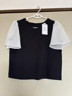 レディース Tシャツ 半袖 黒　ブラック　 38