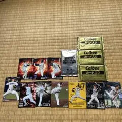 【未開封4枚有り】 プロ野球 カルビー カードセット