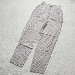 アラミス aramis スラックス (XL)　ストライプ　生地薄め　夏用　日本製